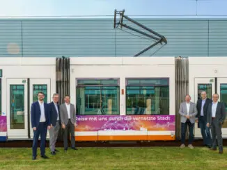 Straßenbahn erfasst Klimadaten