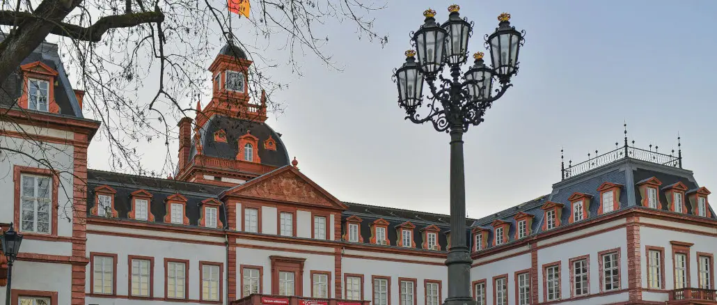 Philippsruhe; Schloss; Beleuchtung