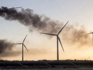 Feuer, Windrad, Energie; Windenergieanlagen