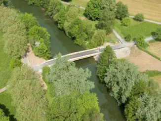 Holzbrücke