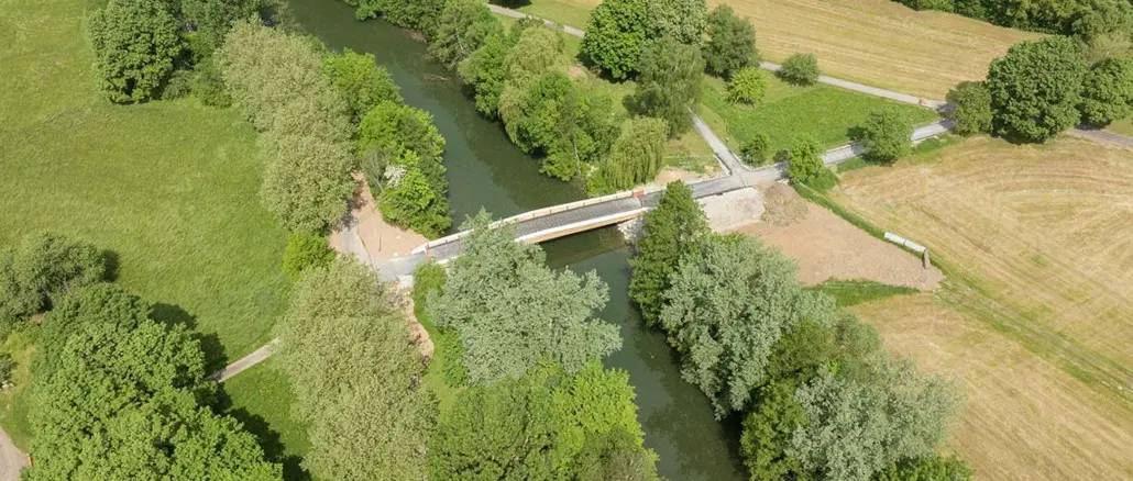 Holzbrücke