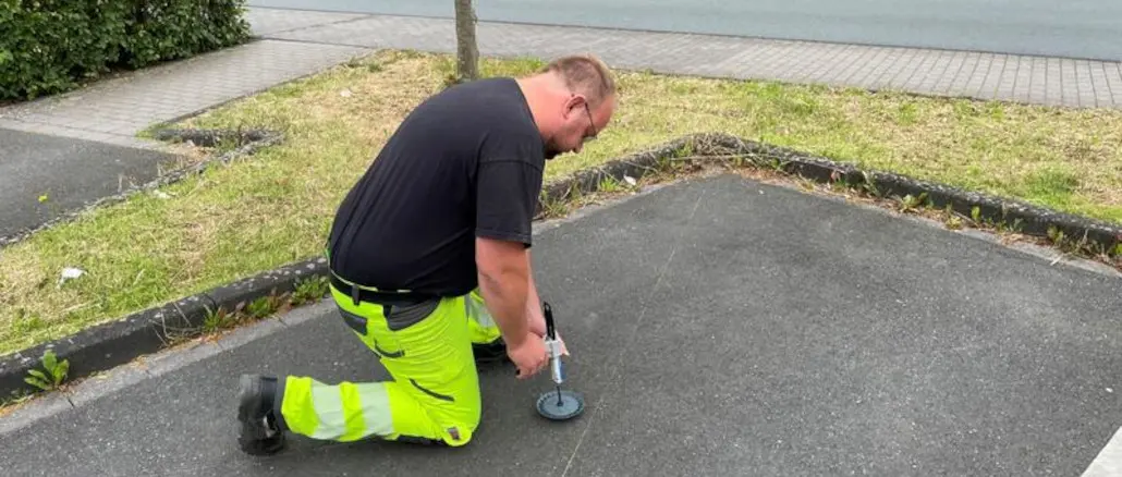 Parkplätze mit Sensortechnik