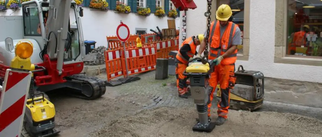 Klimafreundliche Baustelle