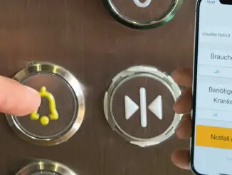 App; Barrierefreiheit; Aufzug; Smartphone