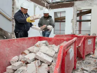Recycling beim Gebäuderückbau