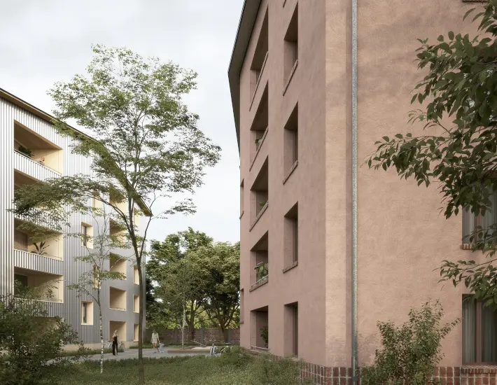 Nachhaltiges Bauprojekt