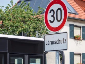 Lärmschutz; Tempo 30; Goslar; Verkehrsschild