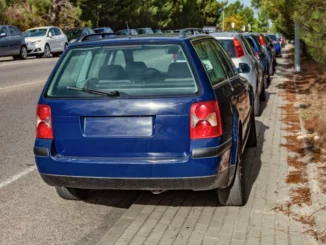illegales Gehwegparken