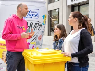 Aktion Mülltrennung wirkt