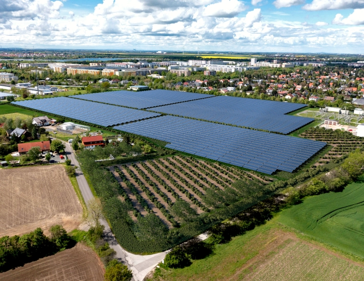 Deutschlands größte Solarthermieanlage