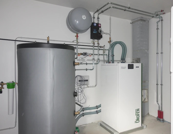 Heizungstechnik mit Holzpellets