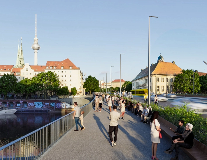 Mühlendammbrücke in Berlin