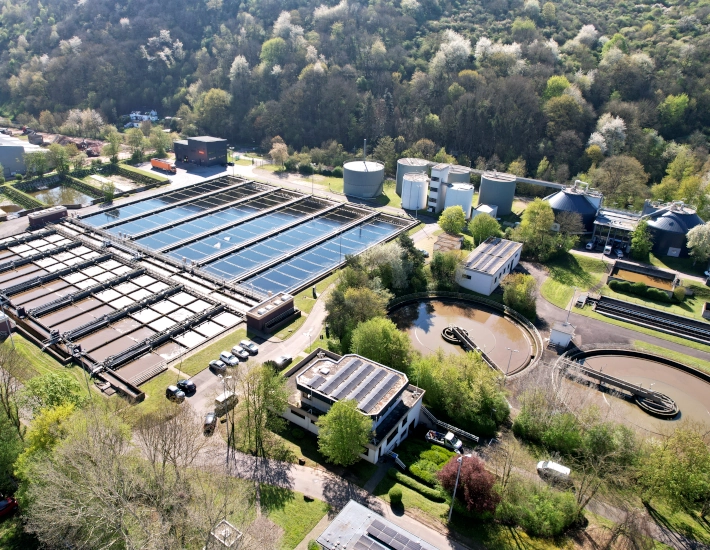Hauptklärwerk der Stadtwerke Trier